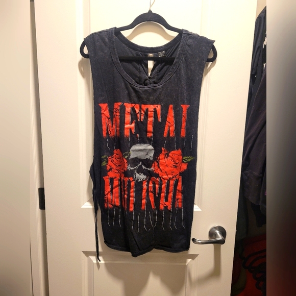 Metal Mulisha Tops - Metal Mulisha oversize tank